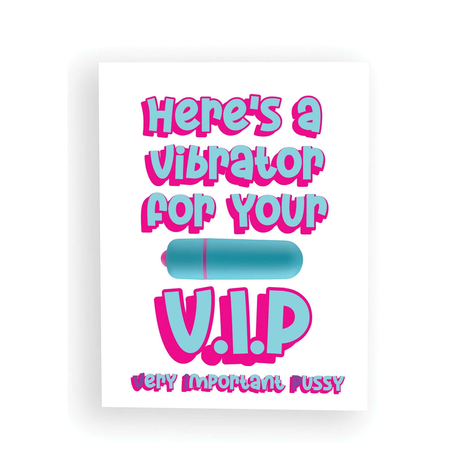 NaughtyVibes Greeting Card with Vibrator for Special Occasions