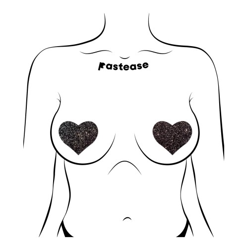 Pastease Nipple Pasties | Glitter Heart Design