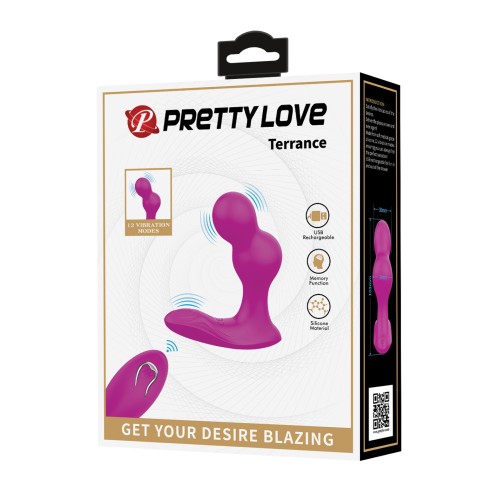 Pretty Love Terrance Dual Stimulator Fuchsia