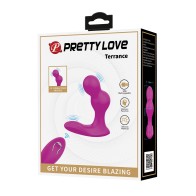 Estimulador Doble Pretty Love Terrance Fucsia