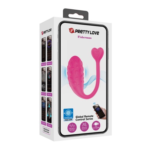 Huevo Vibrador Pretty Love Fisherman Controlado por App