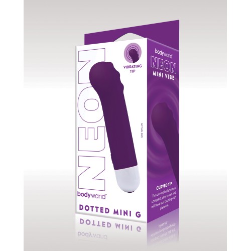 Vibrador Dotted Mini G de Bodywand