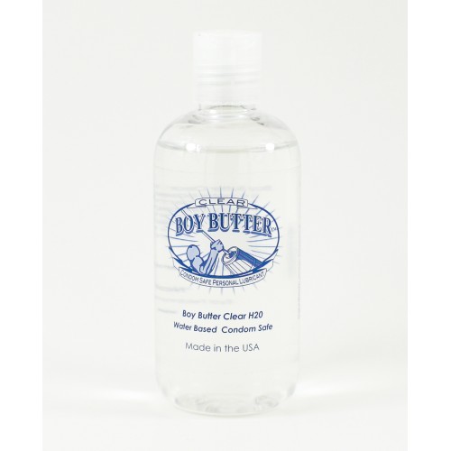 Boy Butter Clear Water-Based Lubricant 8 oz