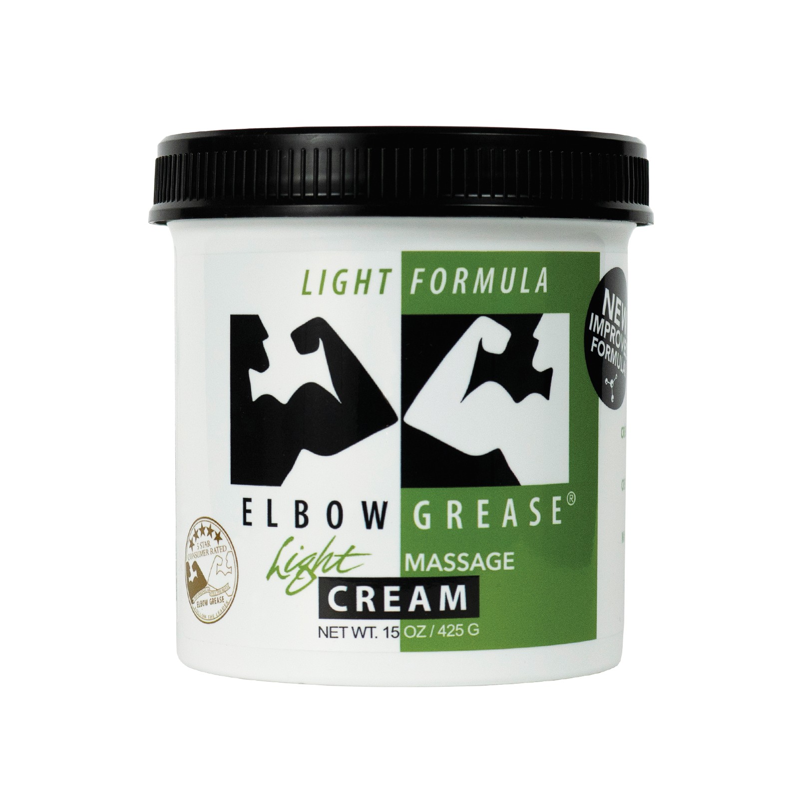 Crema Ligera Elbow Grease - Lubricante de 15 oz