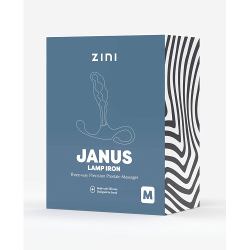 Zini Janus Lamp Iron Prostate Massager Maroon