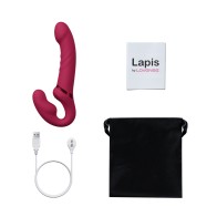 Lovense Lapis Vibrating Strapless Strap-On Perfect for Couples