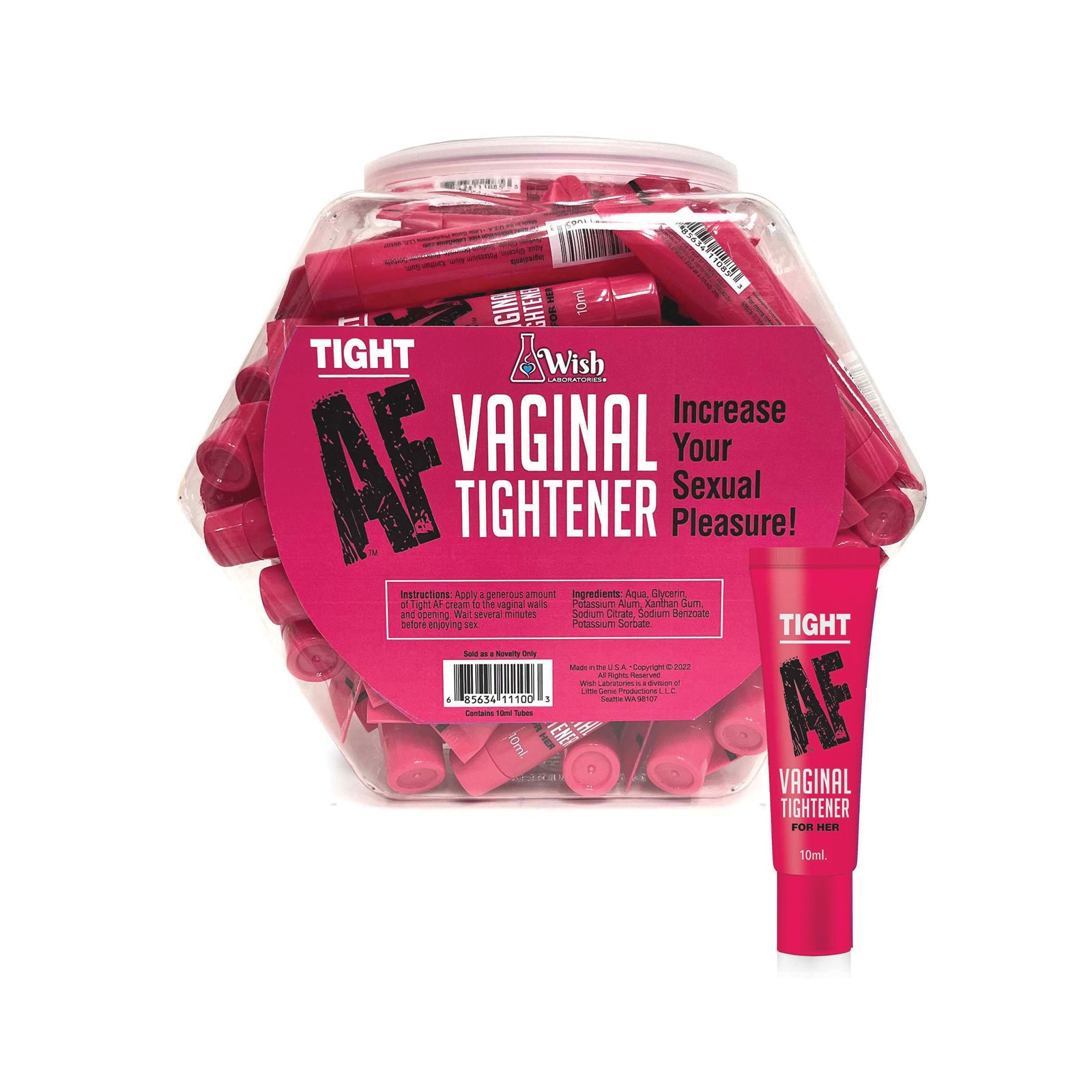 Crema Reafirmante Vaginal Tight AF - 65 Tubos