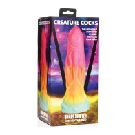 Creature Cocks Shape Shifter Alien Silicone Dildo - Multi Color