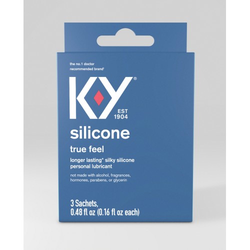 K-Y Lubricante Silicone True Feel - Placer Duradero