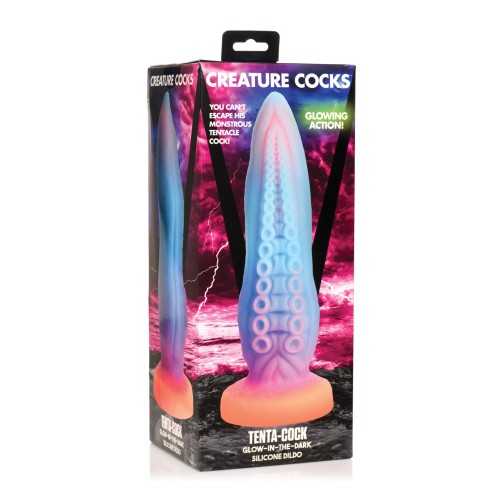 Creature Cocks Tenta-Cock Glow in the Dark Silicone Dildo