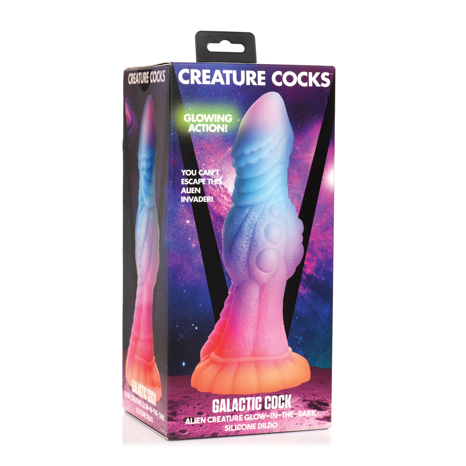 Galactic Cock Dildo - Glow in the Dark