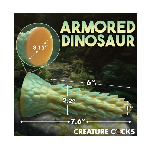 Creature Cocks Stegosaurus Spiky Silicone Dildo