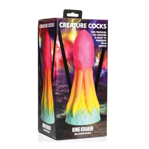 Dildo de Silicona King Kraken Multicolor