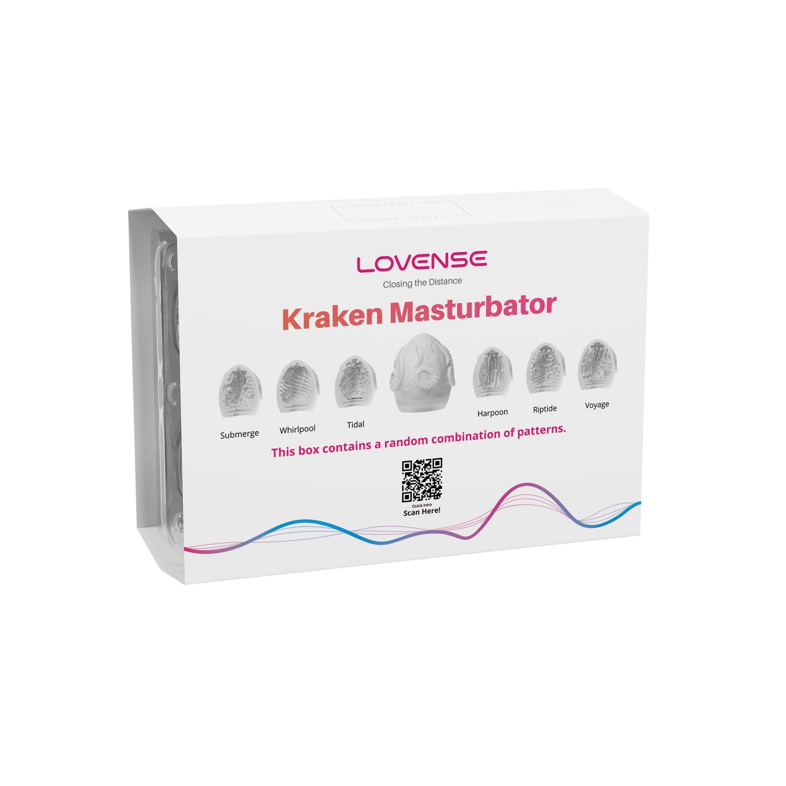 Lovense Kraken Egg 6-Pack White