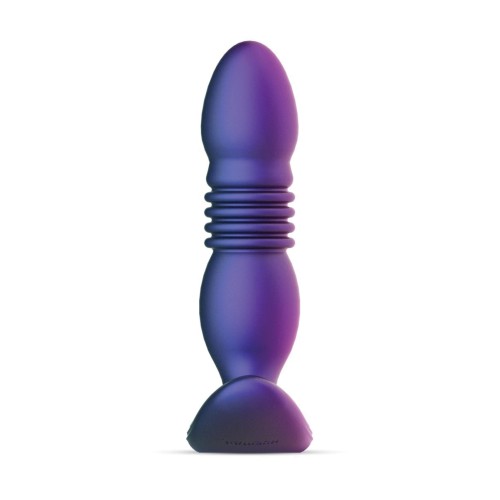 Hueman Supernova Thrusting Butt Plug in Purple