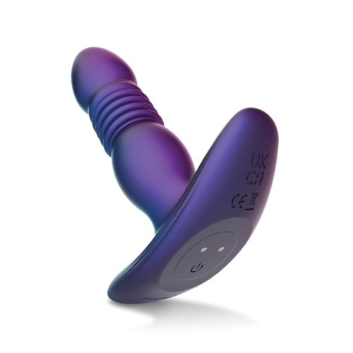 Hueman Supernova Thrusting Butt Plug in Purple