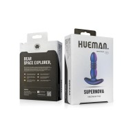 Hueman Supernova Thrusting Butt Plug in Purple