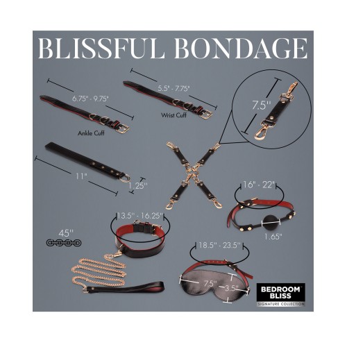 Bedroom Bliss Lover's Deluxe Bondage Set