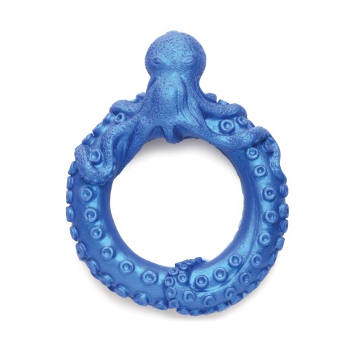 Creature Cocks Poseidon Silicone Cock Ring Blue