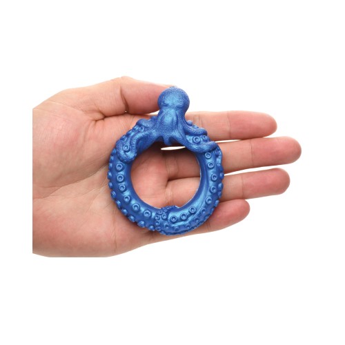 Creature Cocks Poseidon Silicone Cock Ring Blue