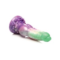 Creature Cocks Aqua Phoenix Dildo - Multi Color Unique Design