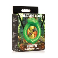 Creature Cocks Serpentine Cock Ring Green