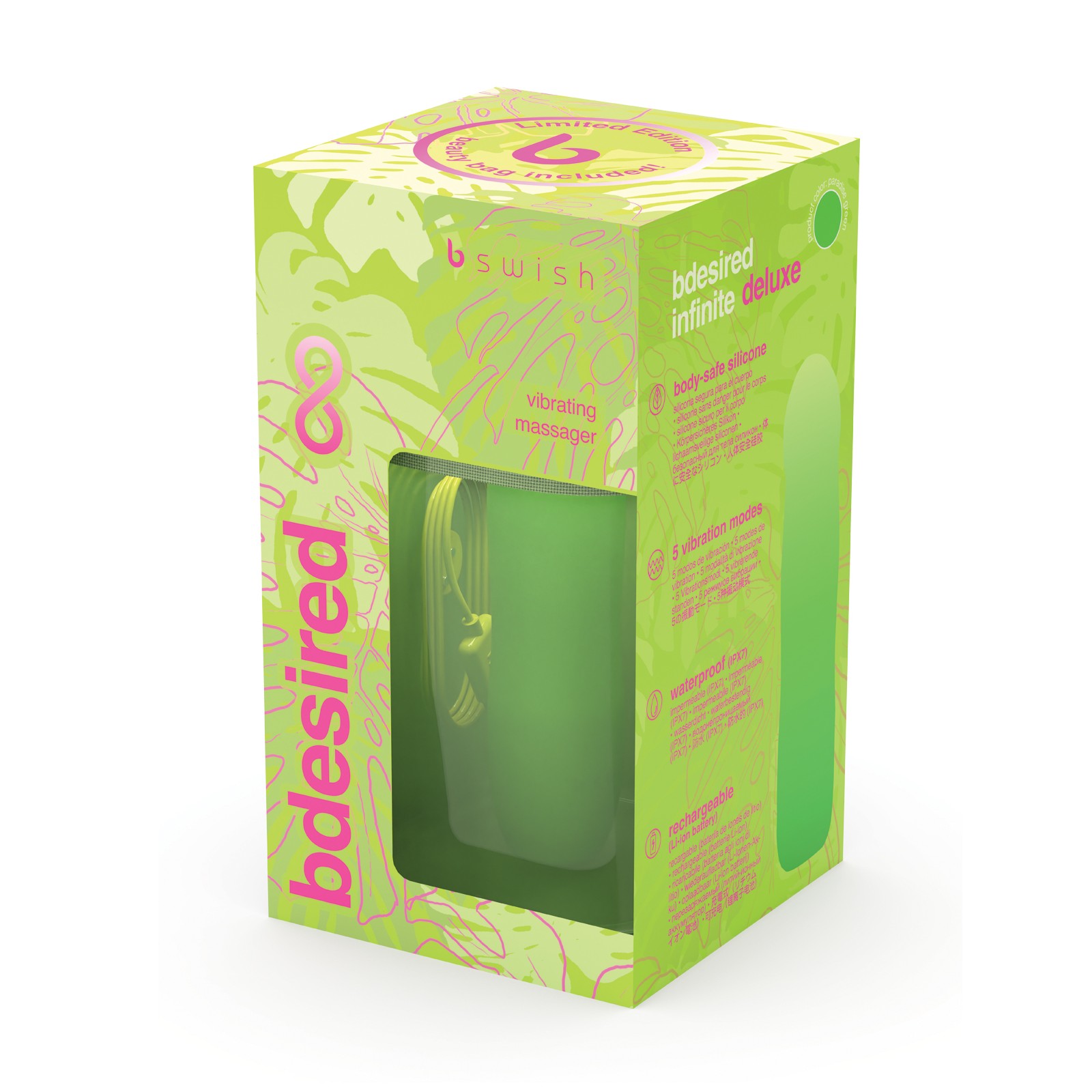 Bdesired Infinite Deluxe LE Paradise Vibrator for Luxury Pleasure