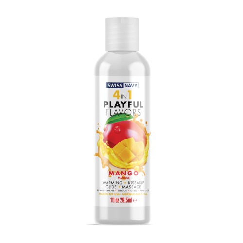 Swiss Navy 4 in 1 Mango Flavored Lubricant