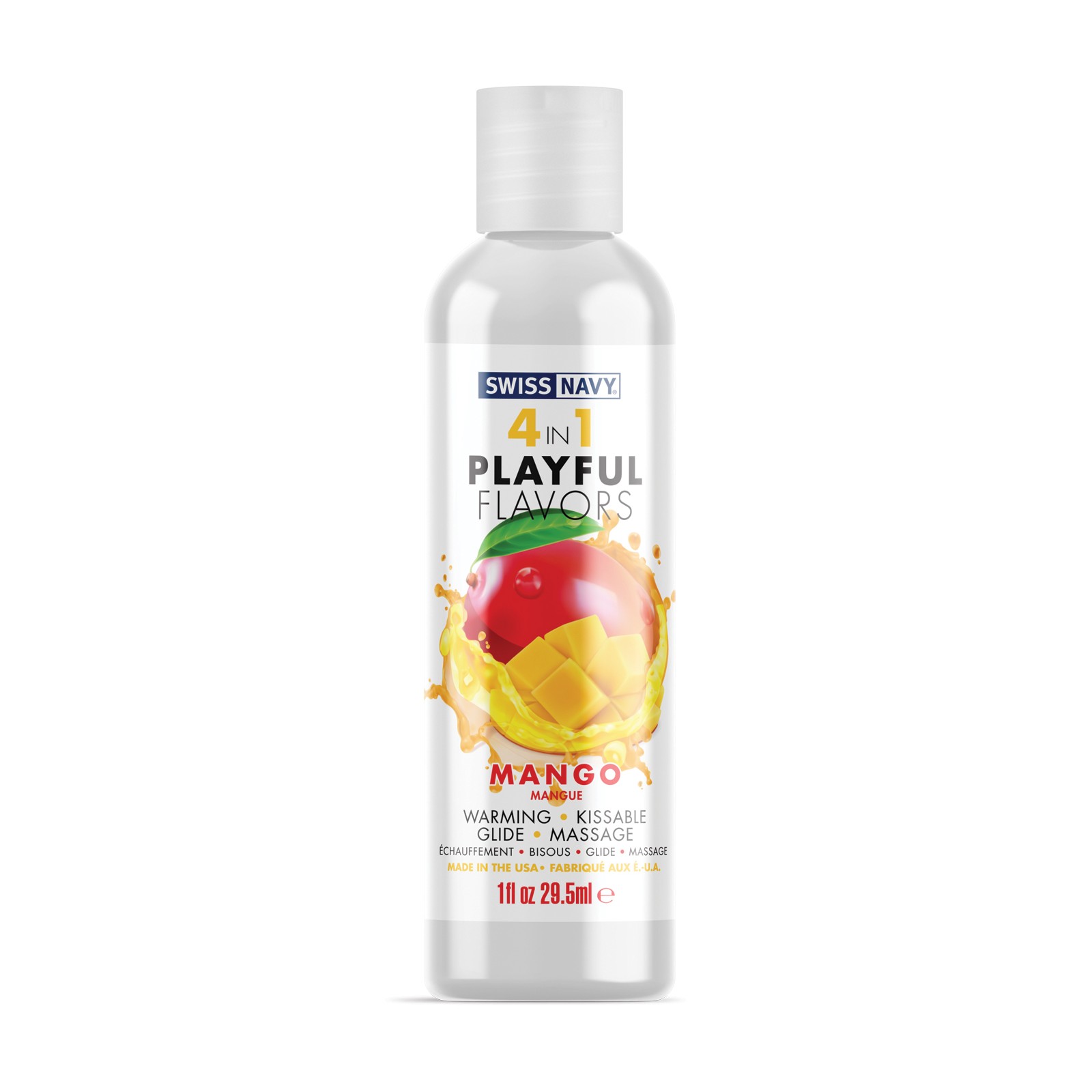 Swiss Navy 4 in 1 Mango Flavored Lubricant