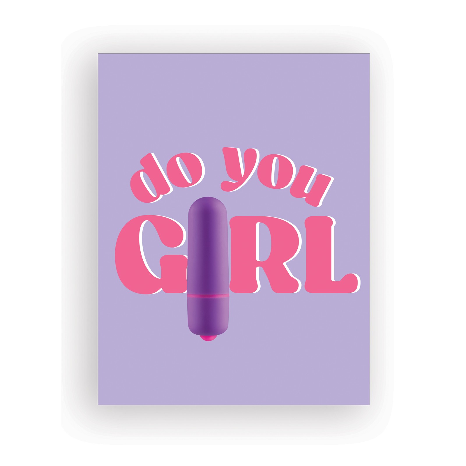 Naughty Greeting Card with Vibrator Rock Candy