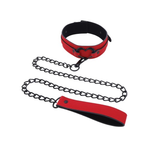 Amor Collar and Leash for Intimate Exploration