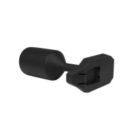 Plug Anal Electro de Silicona ElectraStim x Mr. S Leather Negro