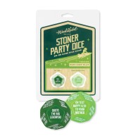 Wood Rocket Stoner Party Dice Game Green