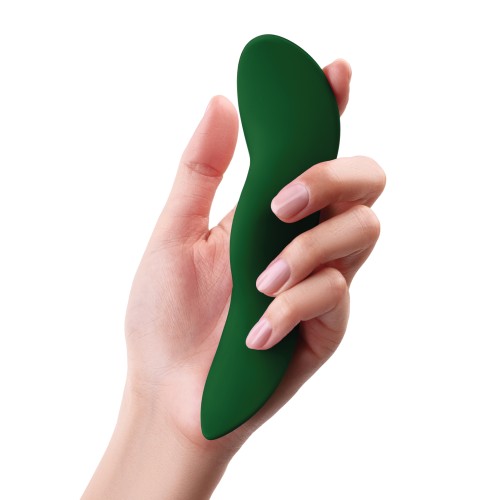 Femme Funn Unda Vibrador de Panty Delgado - Verde Oscuro