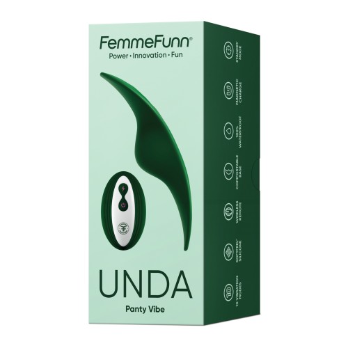 Femme Funn Unda Thin Panty Vibe - Dark Green