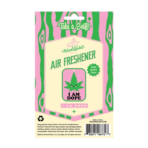 Ambientador I am Dope de Wood Rocket - Menta