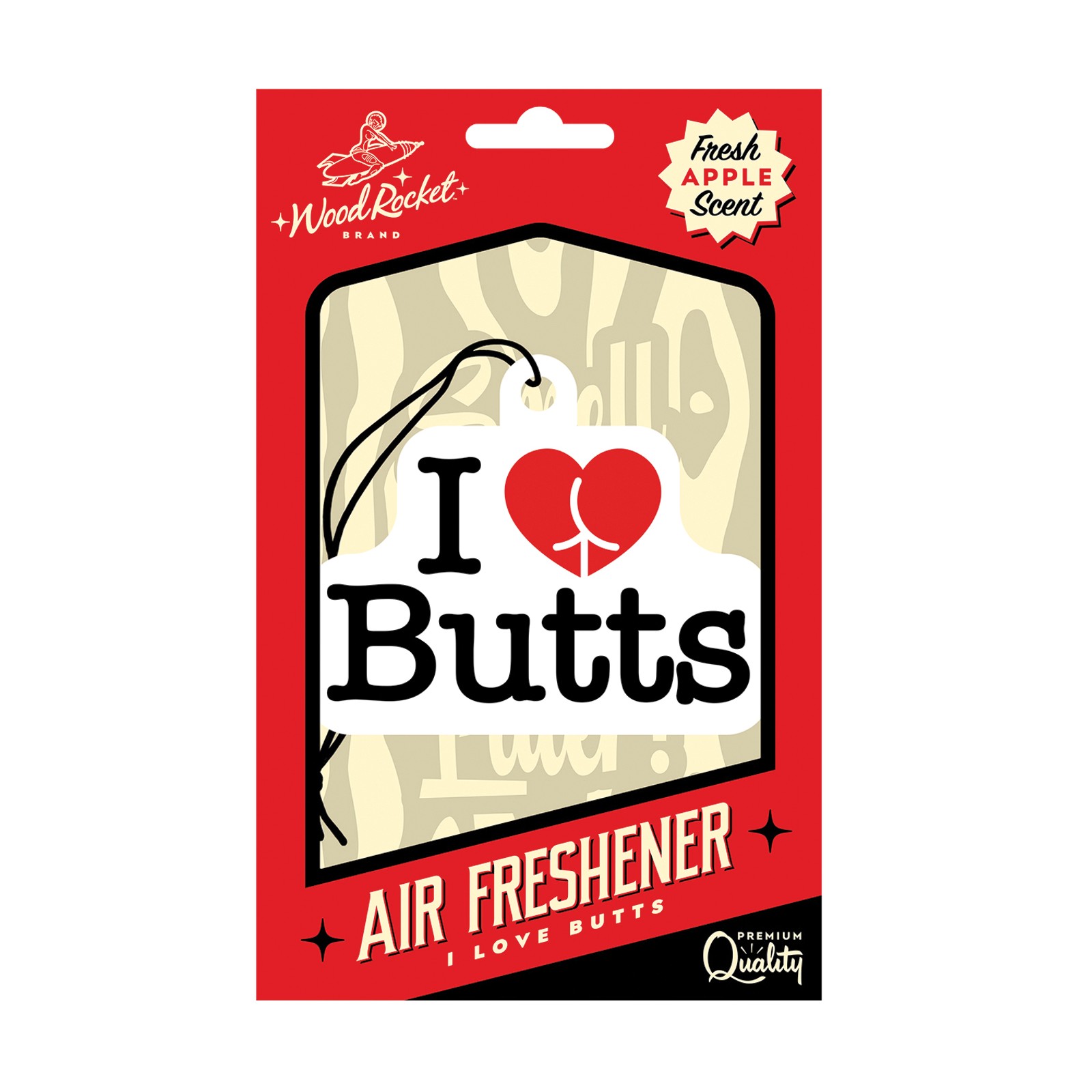 Ambientador I Love Butts Manzana