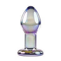 Play Boy Pleasure Jewels Butt Plug Clear | Iridescent Beauty