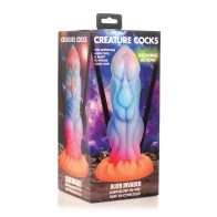 Creature Cocks Dildo Alien Invader Brillante en la Oscuridad