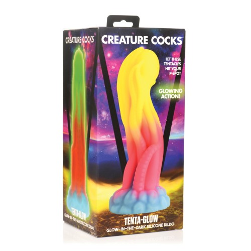 Dildo Tentáculo Creature Cocks que brilla en la oscuridad