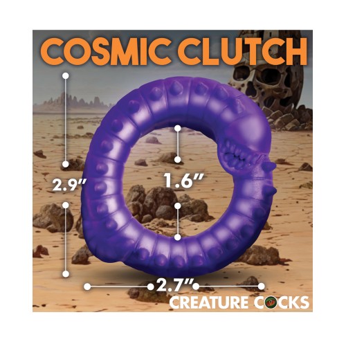 Creature Cocks Slitherine Silicone Cock Ring - Purple