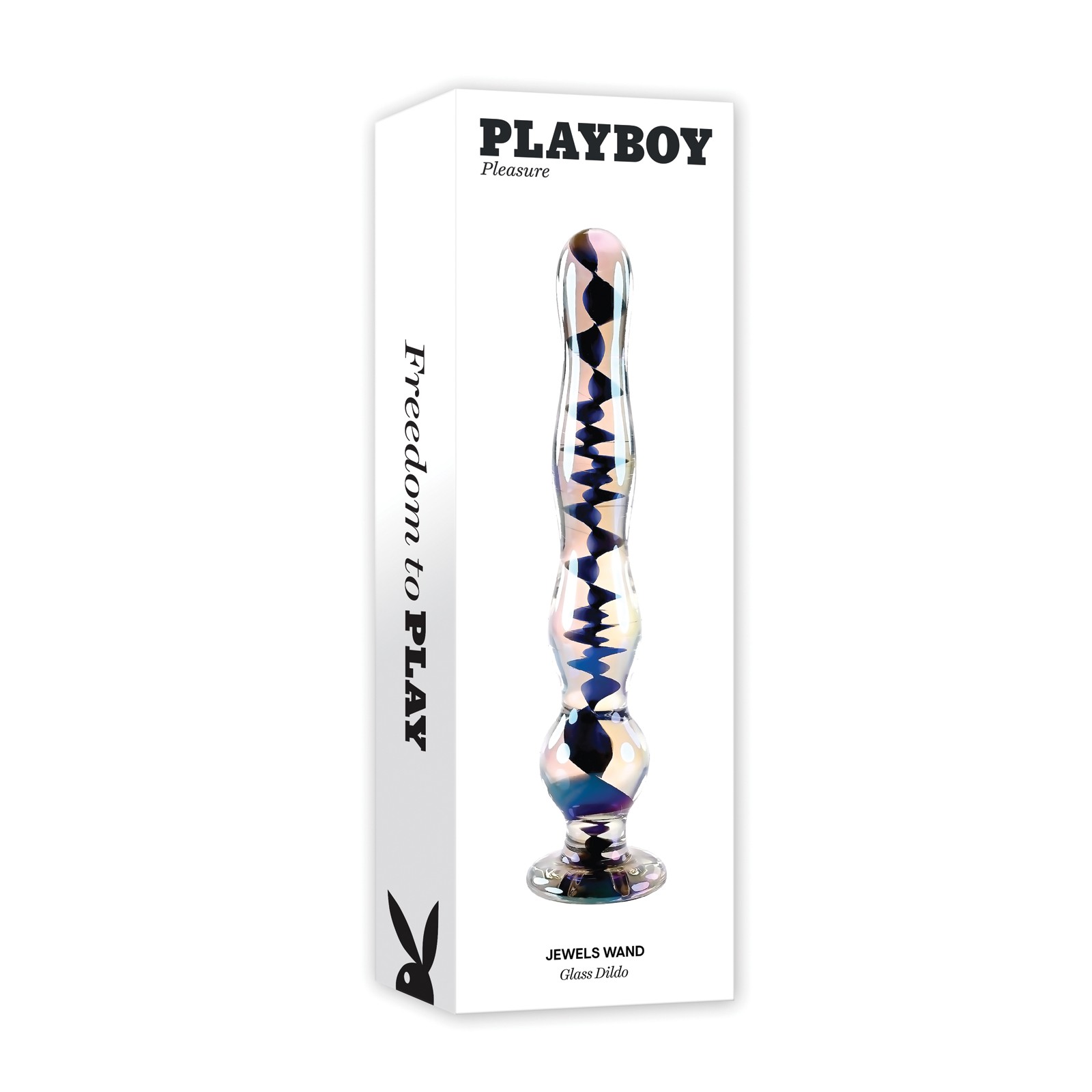 Playboy Pleasure Jewels Wand Clear for Ultimate Fun