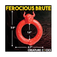 Creature Cocks Anillo para el Pene Beast Mode - Rojo