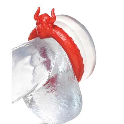 Creature Cocks Beast Mode Silicone Cock Ring - Red