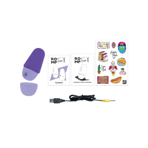 ROMP Free X Clitoral Vibrator Purple