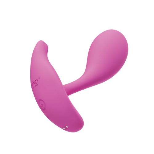 Oly 2 Wearable Clit & G Spot Vibrator Pink