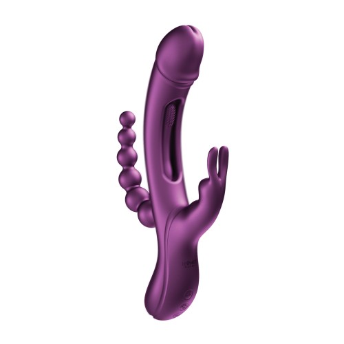 Vibrador Conejito con Dedos Kinky Trilux para Estimulación Máxima