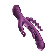 Vibrador Conejito con Dedos Kinky Trilux para Estimulación Máxima