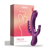 Vibrador Conejito con Dedos Kinky Trilux para Estimulación Máxima