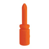 Sensation Spike Screwdriver Vibrator Orange